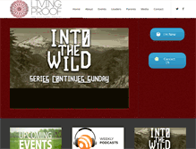 Tablet Screenshot of livingproof.trbc.org